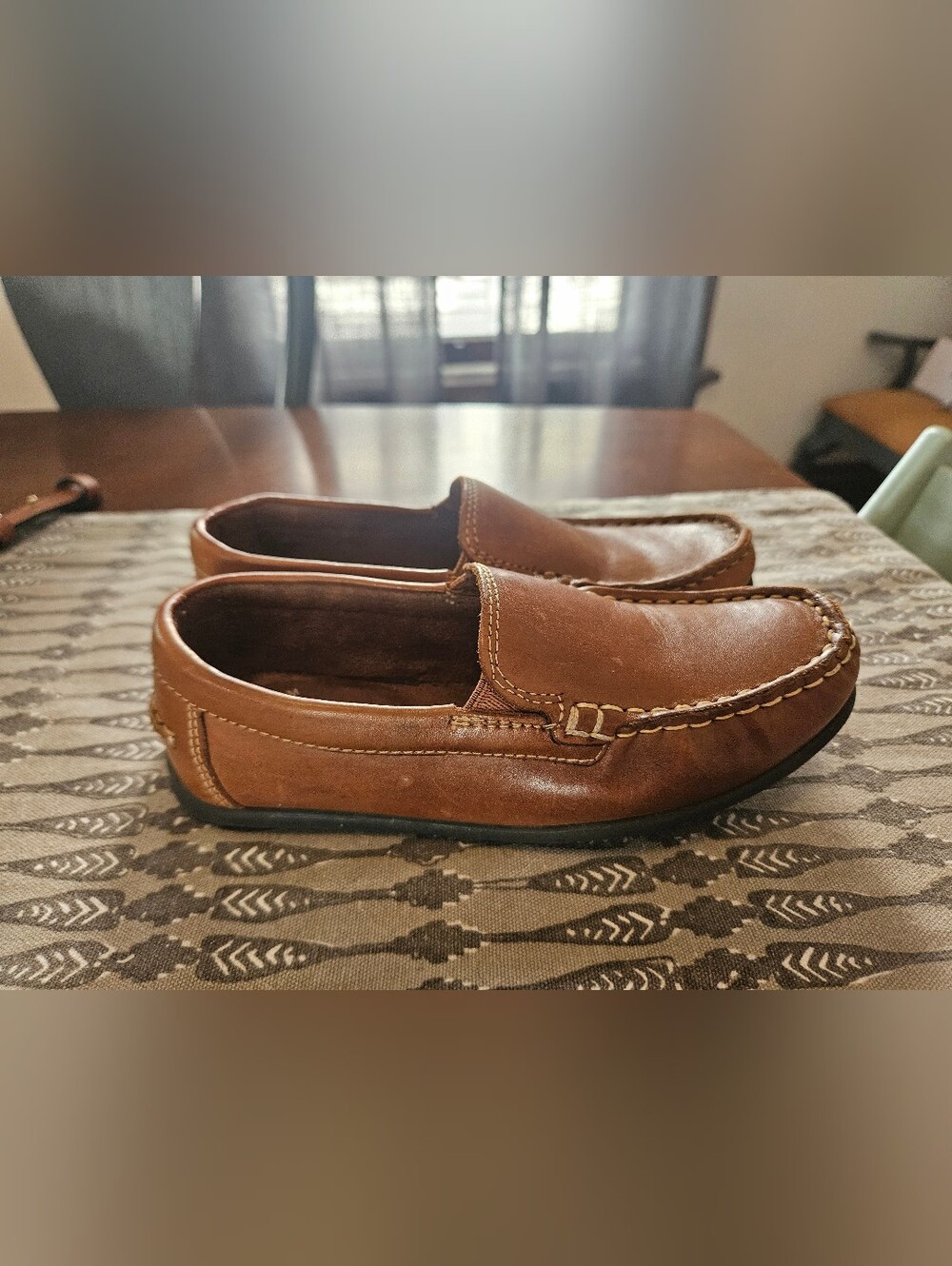 Kids Florsheim Leather Loafers